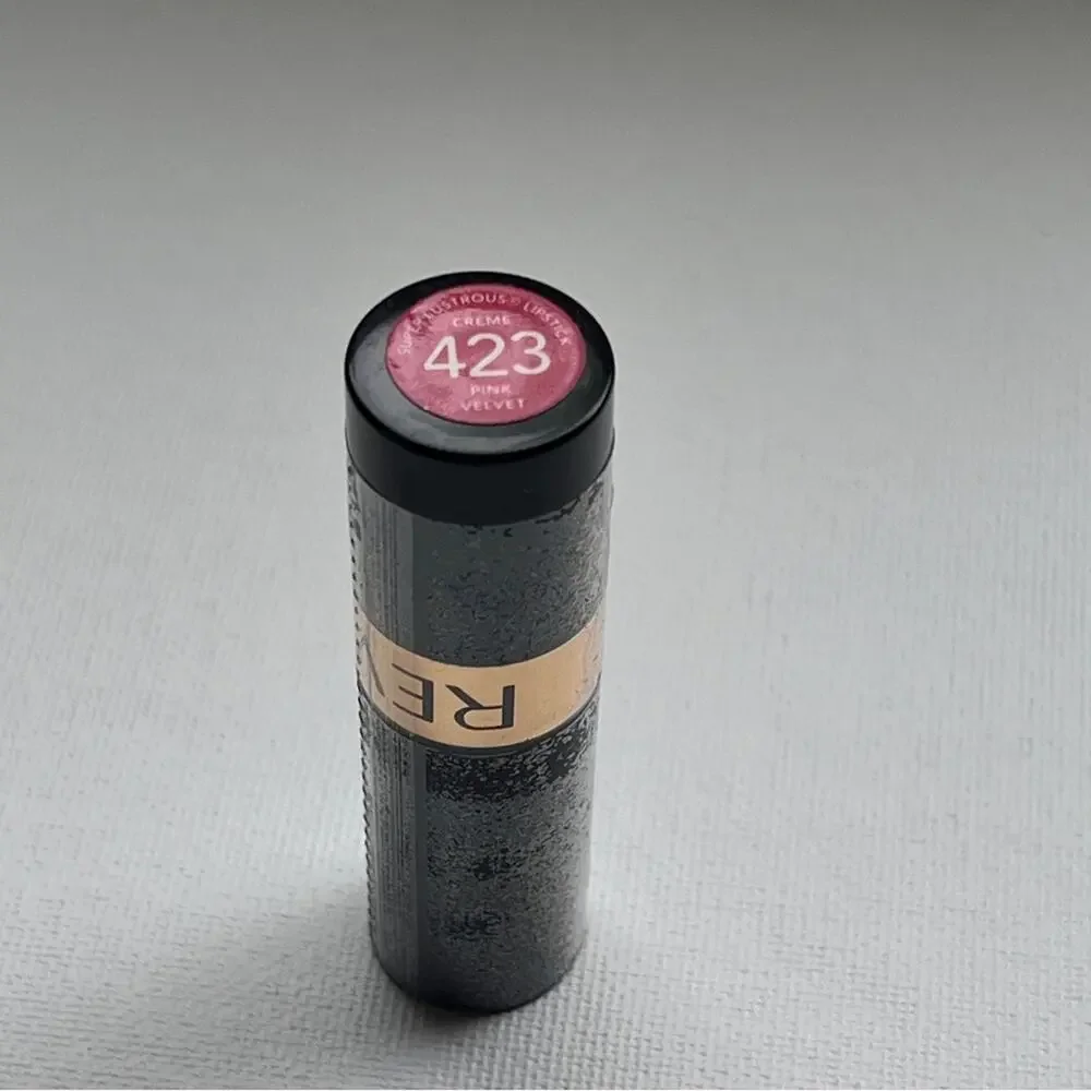 Revlon Super Lustrous Pink Velvet Lipstick 423